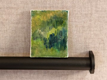 迷你掛畫/抽象畫/無框畫/裝飾畫/壓克力水彩畫