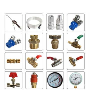 空壓機配件放水閥氣壓錶壓力錶出氣開關球閥開關安全閥排氣閥