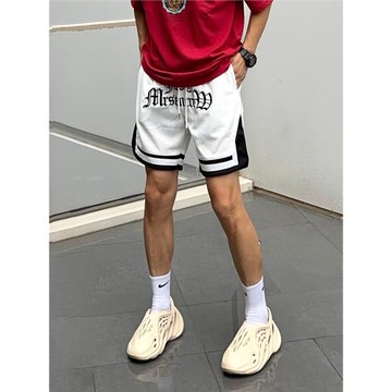 UNCLEBLUE 新款美式籃球寬松速干運動五分褲健身訓練短褲