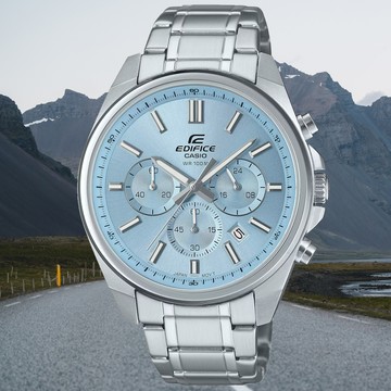 CASIO卡西歐 EDIFICE 經典三眼計時腕錶 EFV-650D-2BV