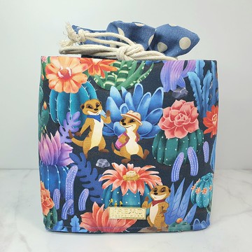 夜色探險家真皮背帶小小水桶包