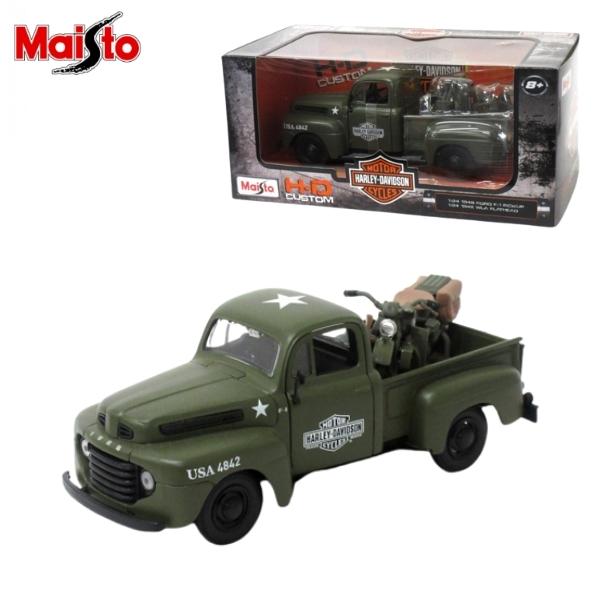 Maisto マイスト 1/24 ダイキャストカー 1948 Ford F-1 Pickup