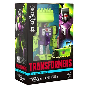 Hasbro 孩之寶 TRANSFORMERS 變形金剛 世代系列電影版巡弋戰將 工程金剛廢鐵  多色  1盒