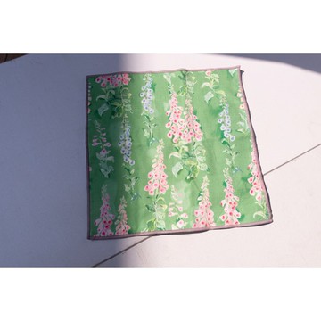 獨立印花毛地黃手帕