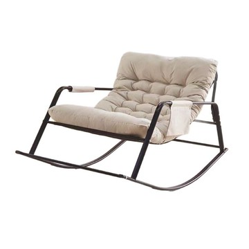 搖搖椅躺椅家用懶人椅子舒適可躺客廳雙人搖椅網紅休閑大人沙發椅[010209DD]