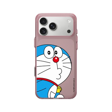 iPhone 17 Pro Max Clear (相機按鈕) 晶醺玫 - 哆啦A夢 Doraemon - 你在看我嗎？