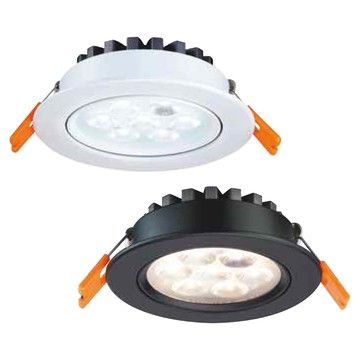 【崁入孔9公分】8W 舞光微笑崁燈 H04-LED-9DOS8DR3/BK