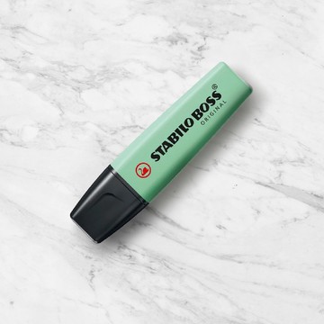 【stabilo】波士馬卡龍經典螢光筆-淡薄荷綠(原廠正貨)