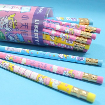 利百代小天使 CB-202 兒童專用大三角鉛筆+筆擦/一筒36支入(促15)~MIT製 學前鉛筆 抗菌 安全無毒【APP滿額下單10%點數(單一帳號最高5000點)】1/31止