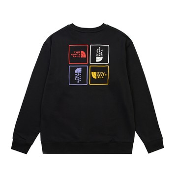 The North Face U BOX LOGO CREW GRAPHIC - AP 男/女 圓領套頭衫 NF0A8F0TJK3
