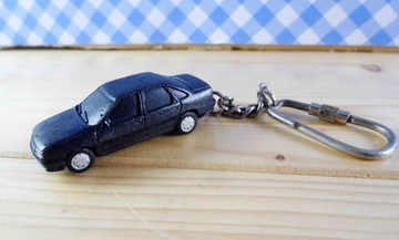 【震撼精品百貨】日本精品百貨-手機吊飾/鎖圈-小汽車系列-鑰匙圈-黑色