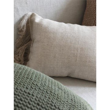 弋采原創現代新中式日式簡約簡美純棉亞麻沙發靠墊抱枕腰枕方枕套