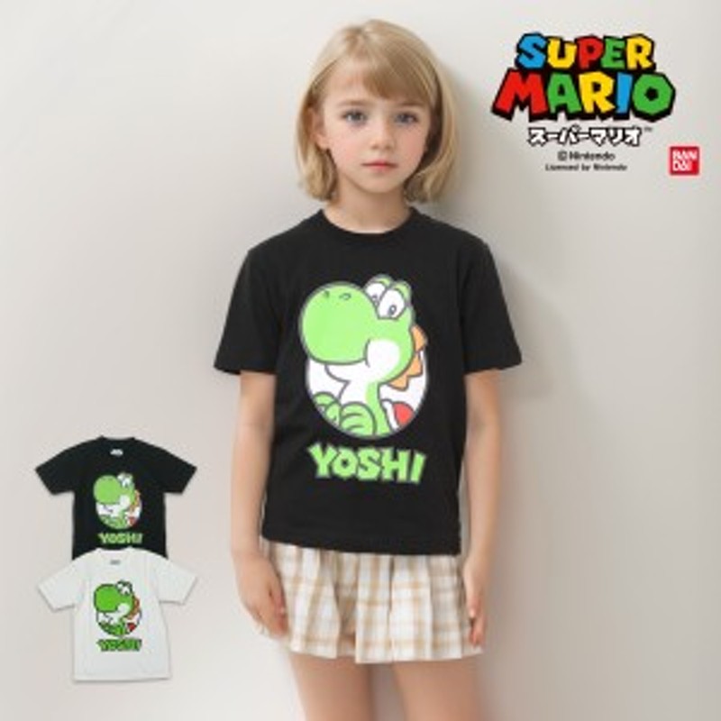 スーパーマリオ 22863094 子供服 キッズ Tシャツ KIDS ヨッシー