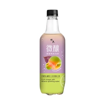 悅氏微釀紫蘇梅氣泡飲520ml