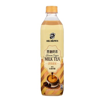 [家速配]伯朗黑糖奶茶 580ml