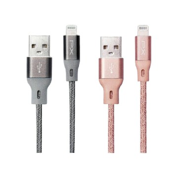 【4%點數】真便宜 PX大通 UAL-1 USB-A to Lightning充電傳輸線(1M)MFi認證【限定樂天APP下單享點數回饋】