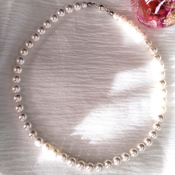 貝殼珍珠項鍊