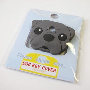 FIELD&POINT超可愛狗寶貝鑰匙套_黑巴哥