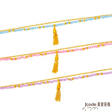 J’code真愛密碼 流金年華/石英手鍊-雙鍊款