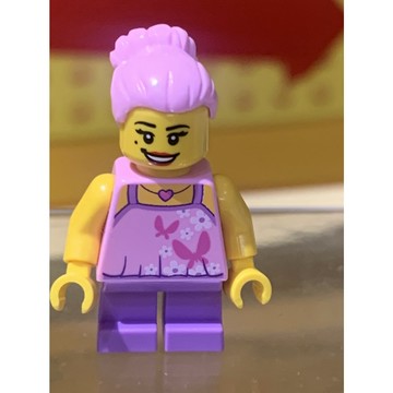 ||高雄 宅媽|樂高 積木|| LEGO“人偶  粉紅衣女孩"