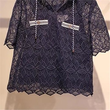韓國2020年款  蕾絲襯衫30B1