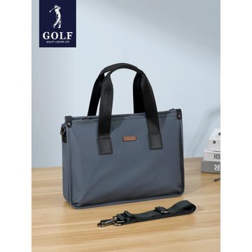 GOLF男包公文包手提包休閑商務大容量單肩包斜挎包休閑男士背包潮