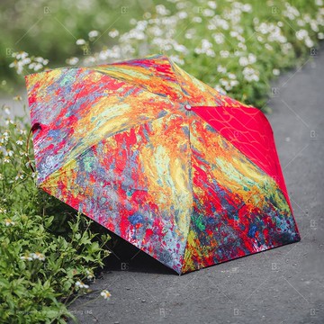 藝術家顧德莎授權設計_藝術折傘