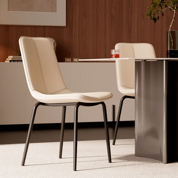 開發票 餐椅 北歐餐椅家用簡約輕奢現代高級靠背椅餐桌椅酒店餐廳椅子凳子靠背