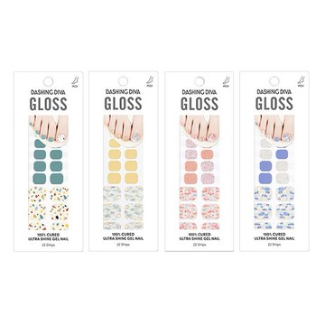 Dashing Diva~足部彩繪美甲貼(22片入) 款式可選