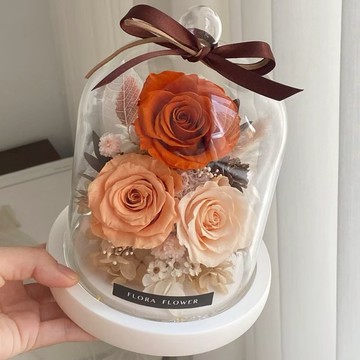 【Flora Flower】永生花夜燈 -秋日微風