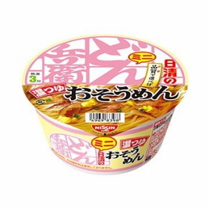 日清食品日清のどん兵衛温つゆおそうめんミニ1箱12食