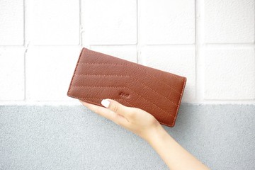 人字紋classic 長夾