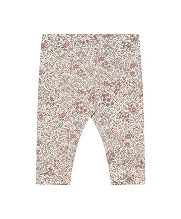 碎花粉色貼腿長褲80cm