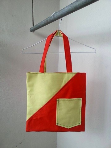 【No Ink】Reversible Carrier Bag-日正當中(女包)