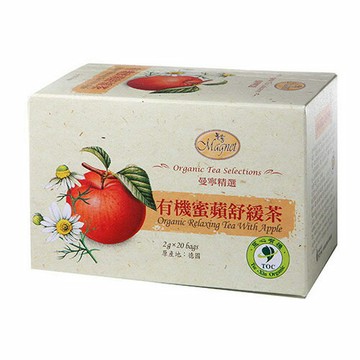曼寧   有機蜜蘋舒緩茶2公克×20入/盒