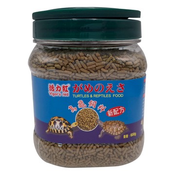 Vigor's red 活力紅 烏龜兩棲爬蟲類飼料  600g  1罐