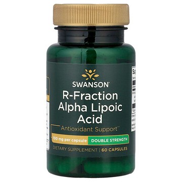 Swanson, R-餾分，α-硫辛酸，100 微克，60 粒膠囊