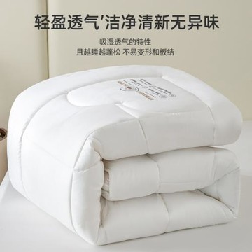 恒源祥澳洲羊毛被抗菌防螨冬被單人春秋加厚保暖四季宿舍被芯被子
