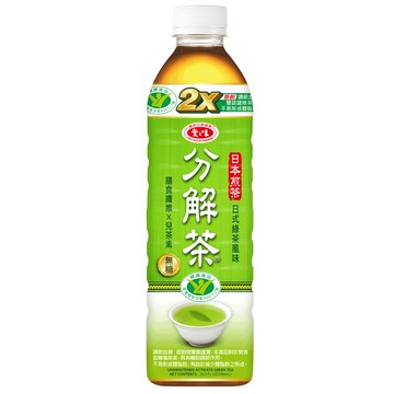 愛之味 分解茶日式綠茶 (590mlx24入)