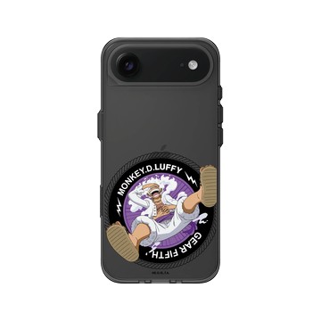 iPhone Air Clear (相機按鈕) 酷墨灰 - 航海王 One Piece - Gear 5 - 魯夫大笑