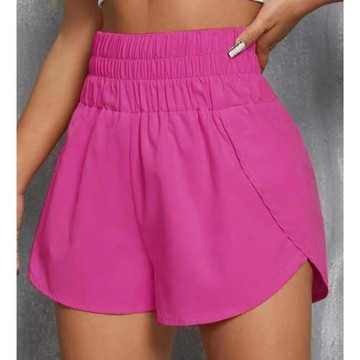 High Waist Relaxed Sportswear Shorts高腰寬松運動休閑短褲女士