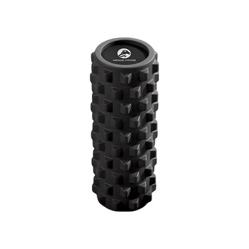 MICHAEL FITNESS 麥克健身 60D實心瑜珈滾筒  1個  黑色  33 x 12 x 12cm