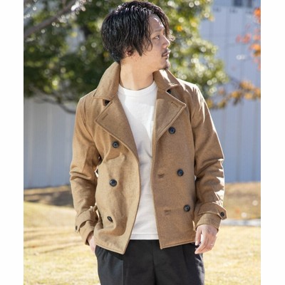 ナイラス Nylaus メルトンウール Pコート メンズ その他 M Nylaus 通販 Lineポイント最大get Lineショッピング