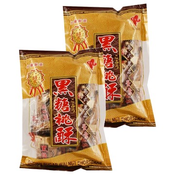 義香珍 黑糖桃酥 口感酥脆 香氣四溢  300g  2袋