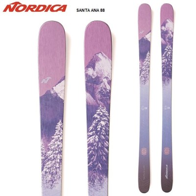 Nordica ノルディカ スキー板 SANTA ANA 88 板単品 22-23 モデル ...