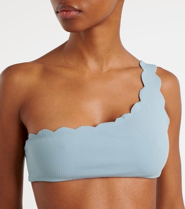 Marysia Santa Barbara one-shoulder bikini top