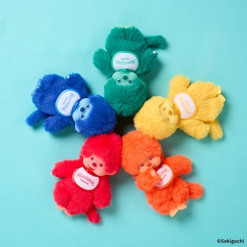 真愛日本 限定 蒙奇奇娃吊飾 盲盒 彩虹系列 COLORS 蒙奇奇 Monchhichi 吊飾 鑰匙圈 禮物