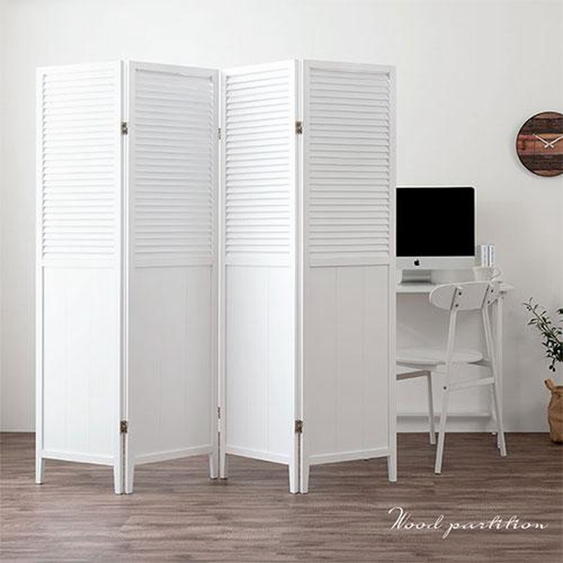 玉石画｜屏風｜4連パーテーション