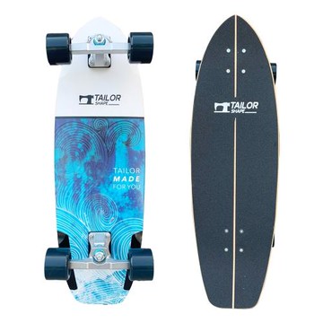 Tailor Shape美國陸地沖浪板條紋(藍)31英寸專業滑板滑雪沖浪訓練