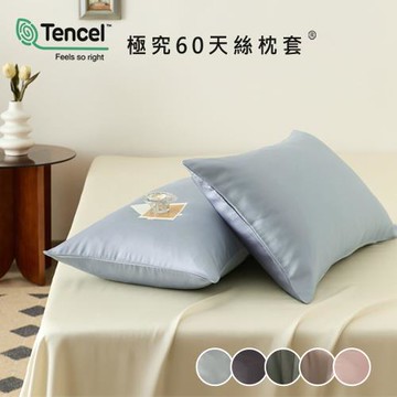 BELLE VIE  枕頭套/2入組 60支奧地利蘭精天絲 美式信封枕套   (45x75cm) 多款任選
